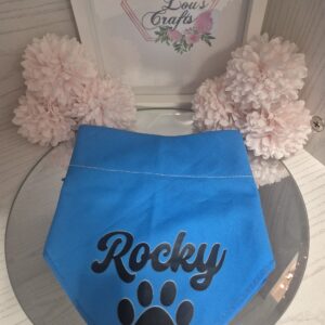 Personalised Dog Bandana Small