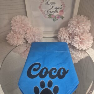 Personalised Dog Bandana Medium