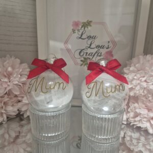 Personalised Christmas Bauble
