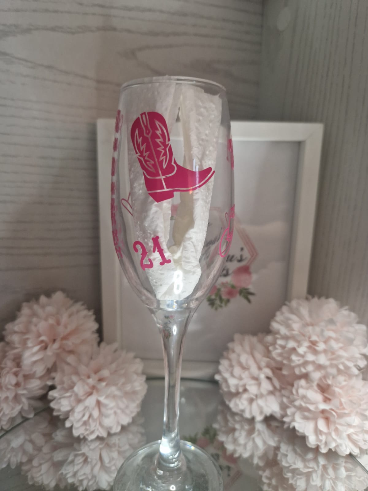Champagne Flute Cowgirl - Image 2
