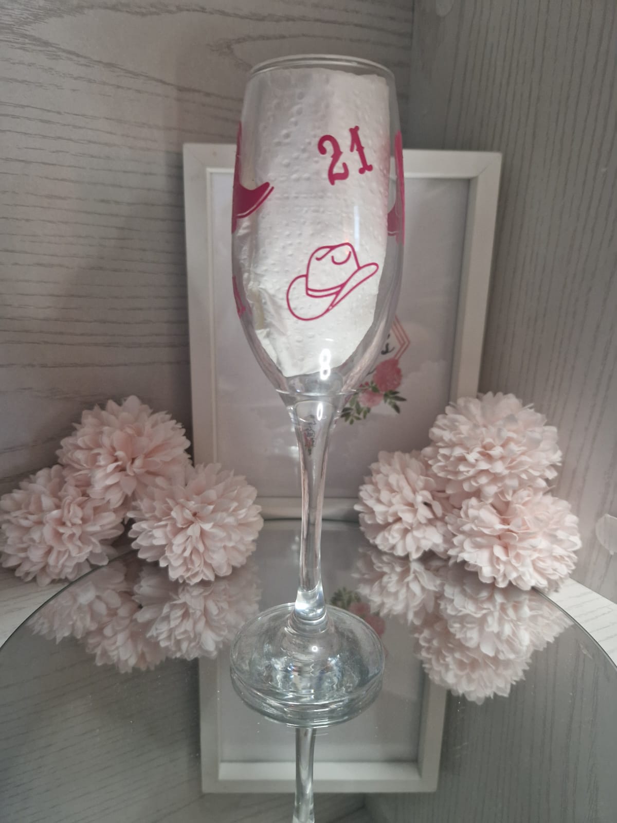 Champagne Flute Cowgirl - Image 3
