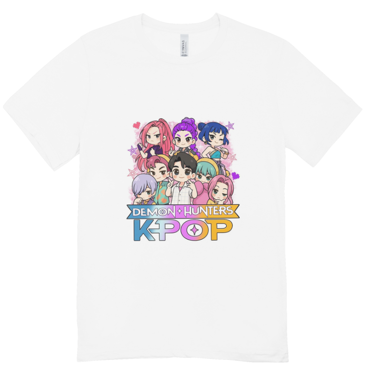 Personalised K Pop Demon Hunters T Shirt