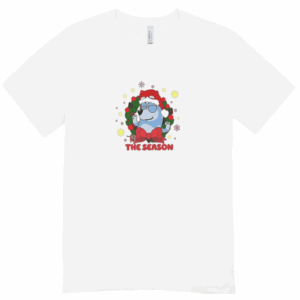Personalised Bluey Christmas T Shirt