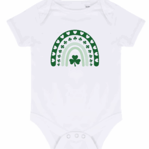 St Patrick's Day baby vest
